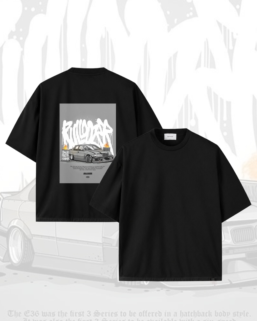 Premium Cotton Drop Shoulder T-Shirt for Men | 170 GSM Oversized Casual Tee | Soft & Comfortable