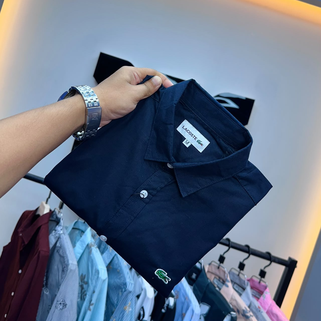 Premium Full Sleeve Solid Oxford Cotton Slim Fit Shir 1