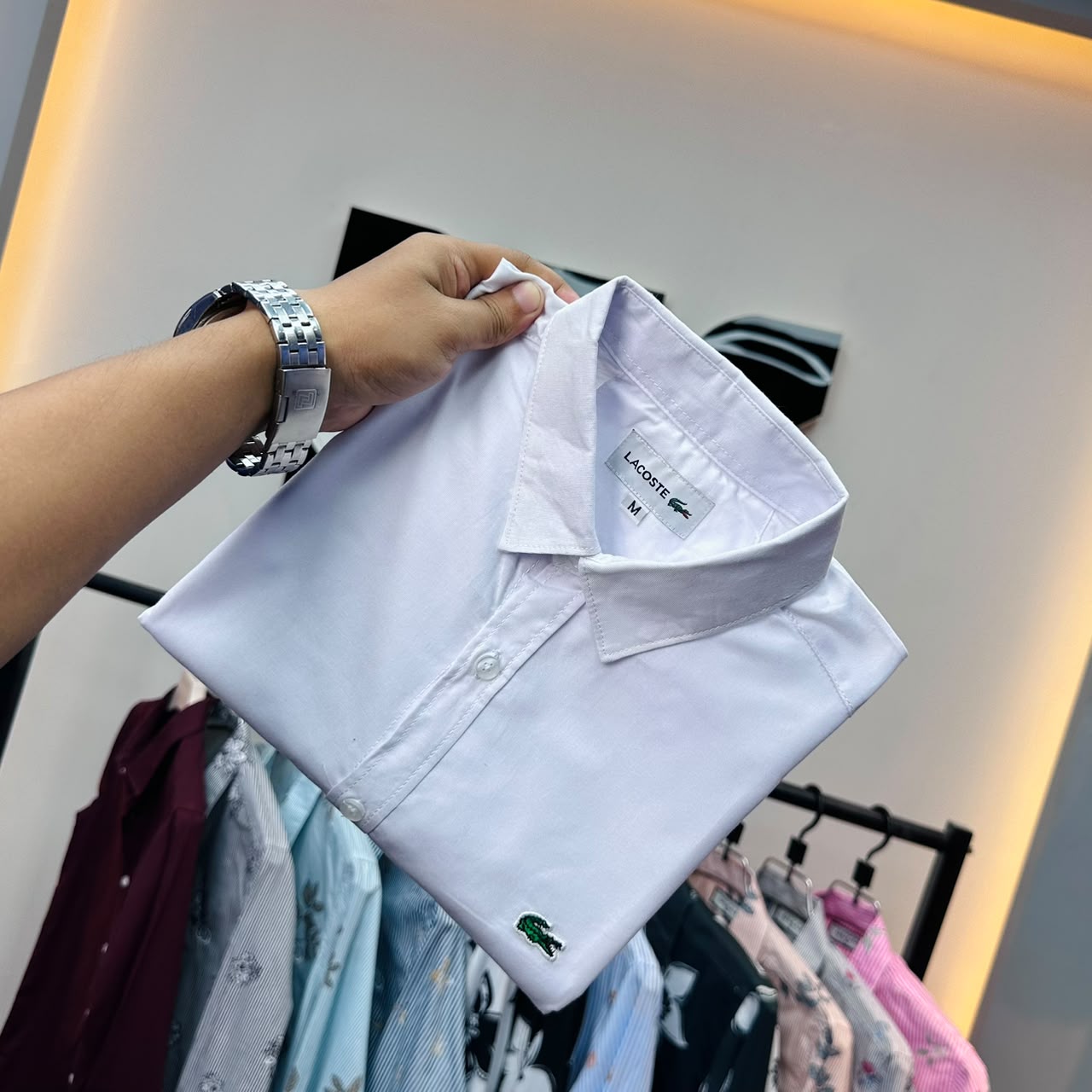 Premium Full Sleeve Solid Oxford Cotton Slim Fit Shirt 5